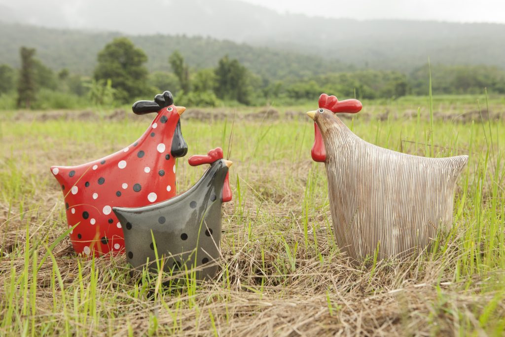 Kai J, Ceramic Rooster Home Decorative item